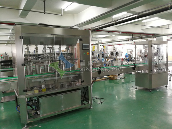 5公斤食用(yòng)油灌裝生產線