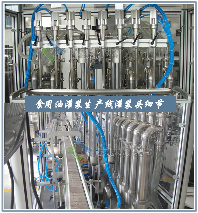 玉米胚芽(yá)油灌裝生產線細節