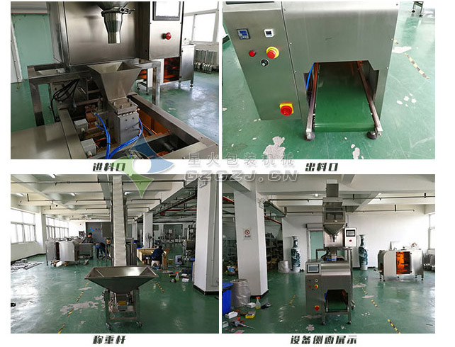 給袋式顆粒包(bāo)裝(zhuāng)機(jī)設備細節