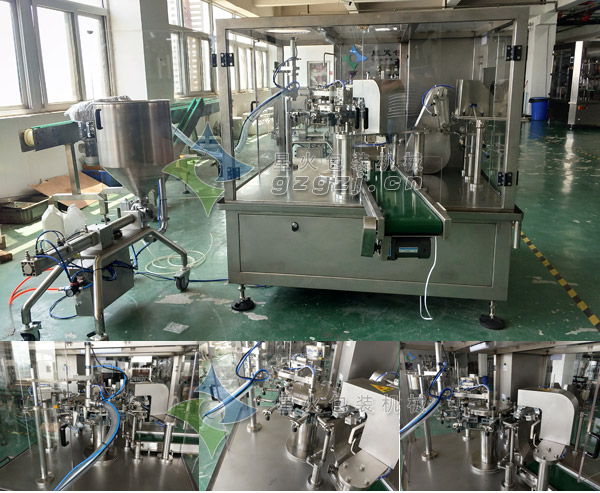 刷醬蘸醬自動包(bāo)裝機