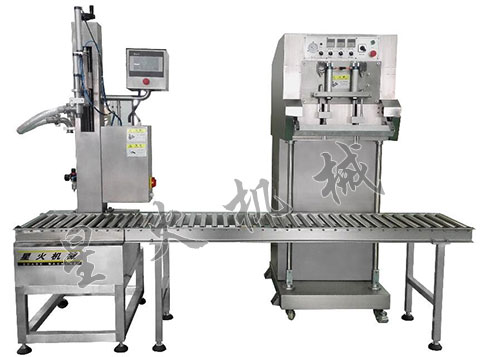 盒裝袋醬(jiàng)料灌裝封口機