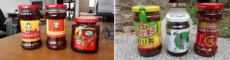 全自動醬(jiàng)料灌裝生產線,大顆粒醬料灌裝生產線