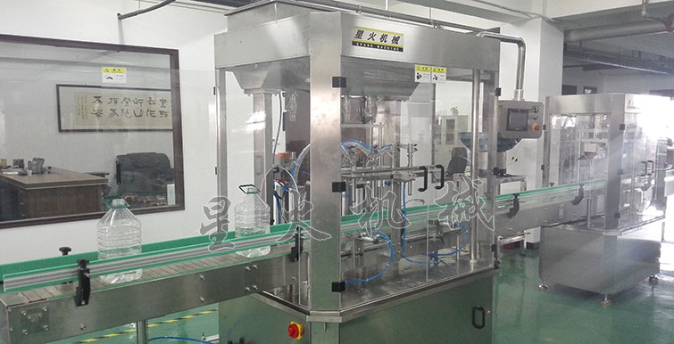 糖(táng)漿灌裝生產線,果(guǒ)蜜灌裝生產線