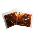 小袋辣椒油(yóu)包裝機樣品